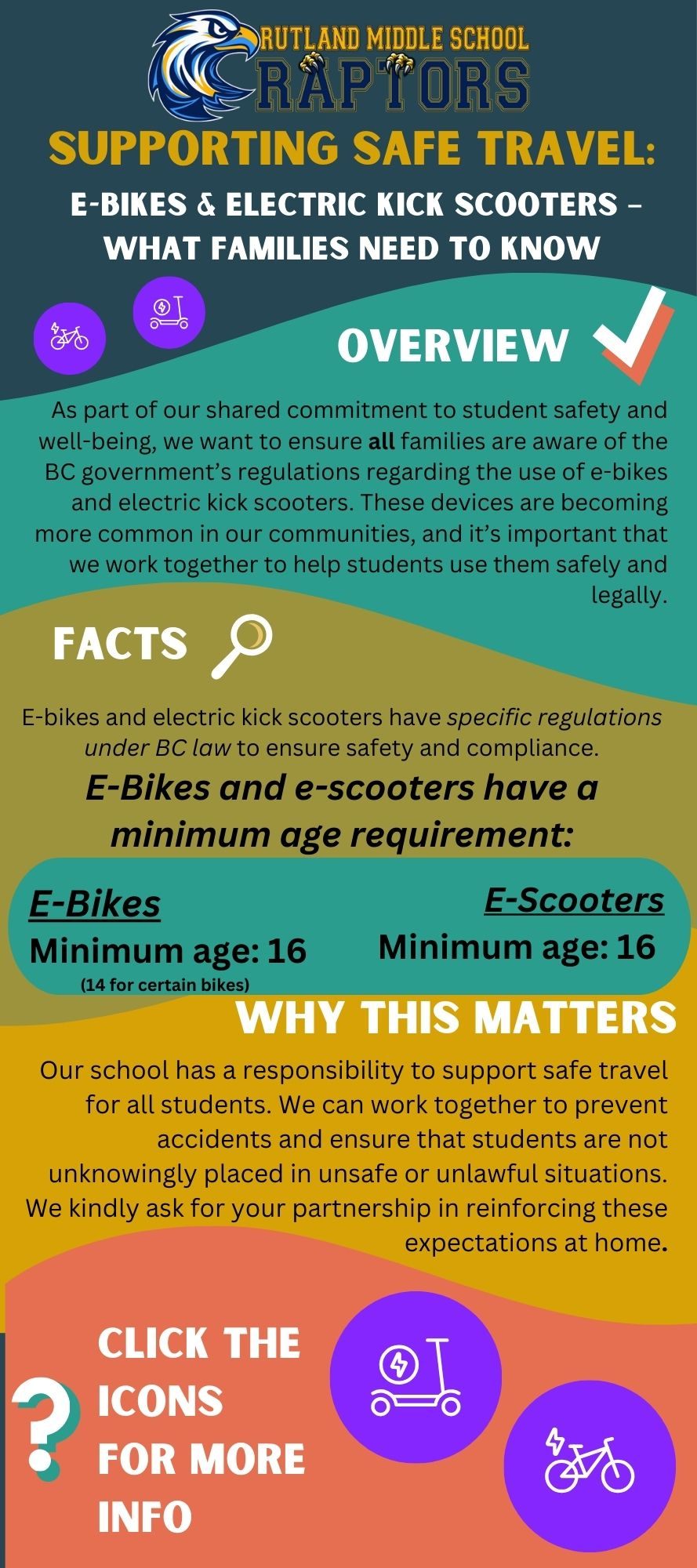 Guidance on e scooters and e bikes